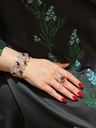 Nails Red ( square shape )