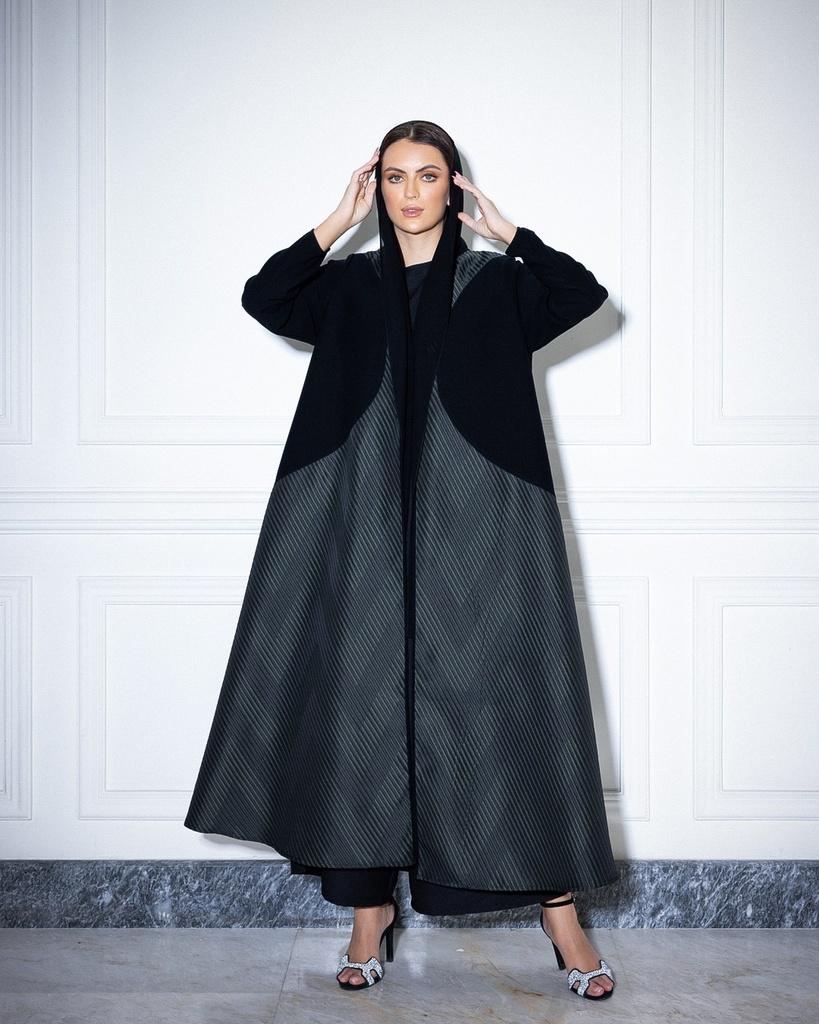 Jacquard Line  Olive  (1-86)