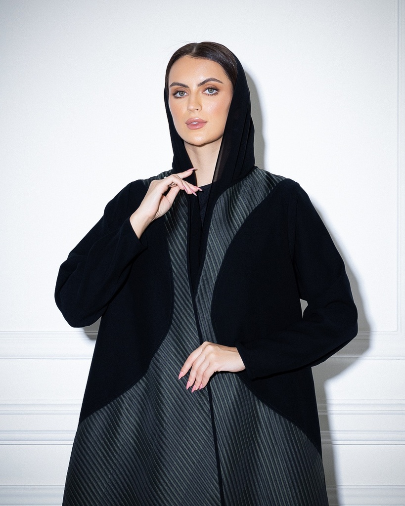 Jacquard Line  Olive  (1-86)
