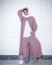 Long Jacket Old Rose (crepe)