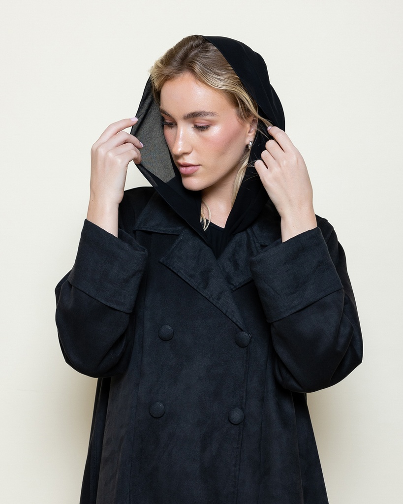 WA suede linen black (WA 1-21)