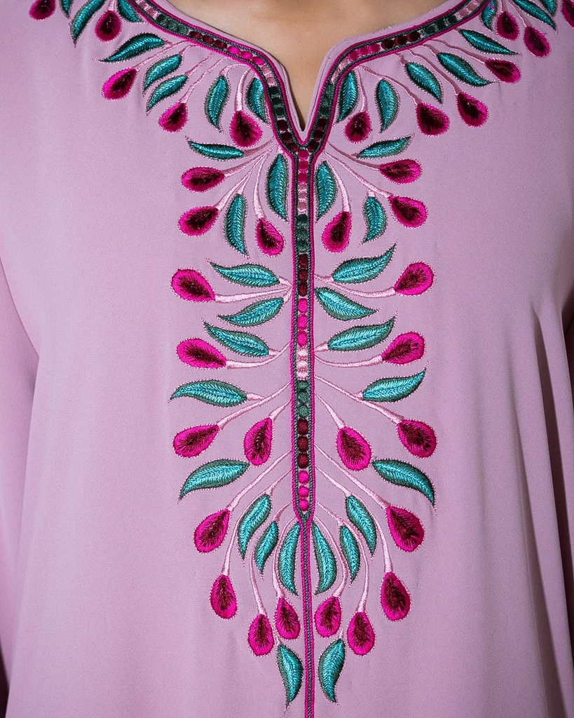Old Rose Flat Embroidery (EMB 02)
