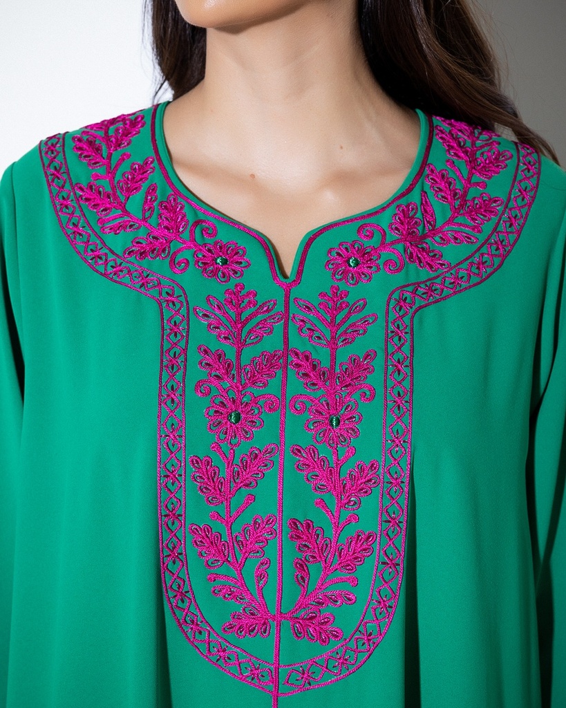 Green cording Purple (EMB 05)