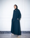 High Neck Abaya Emerald