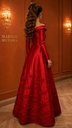 Red Embroidery Gown