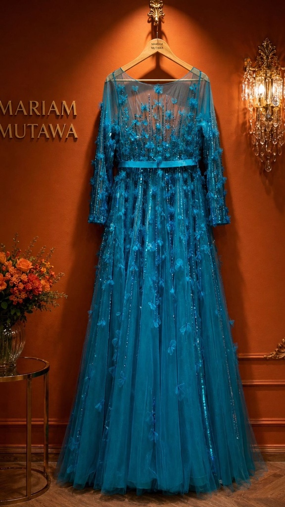 3D Flower Gown