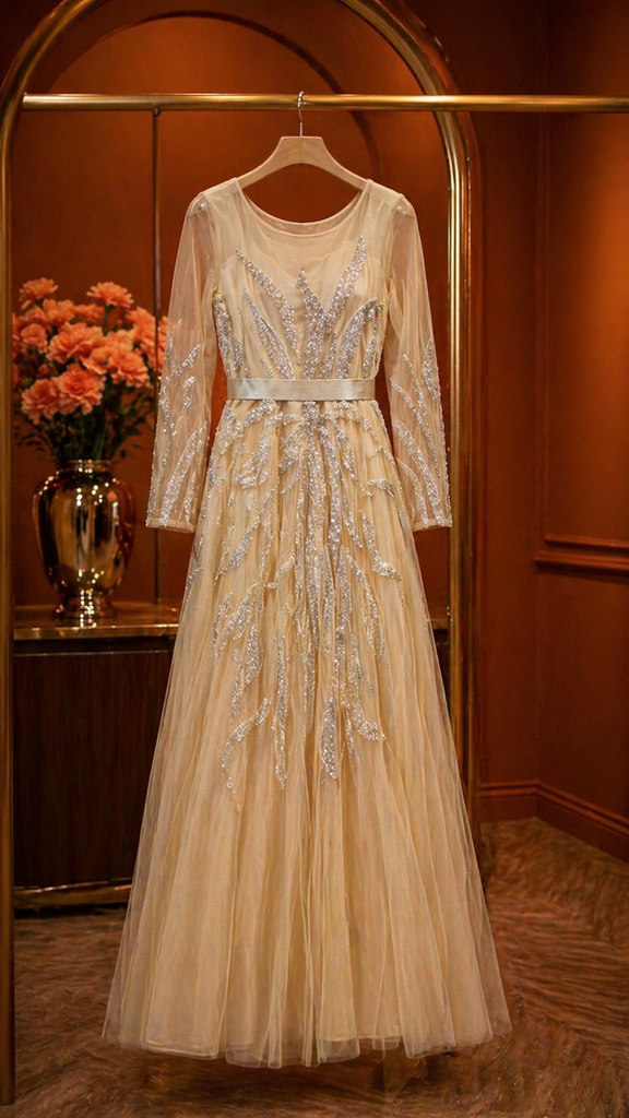 Sun Beige Gown