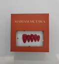 Nails Red ( almond shape )